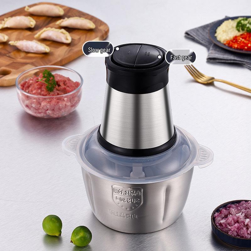 Large Capacity Electric Stainless Steel Meat Grinder & Multifunctional Food Processor for Baby Food