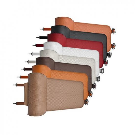Matte PU Soft Foam Car Seat Bottom Leg Support Cover Universal For BMW Benz