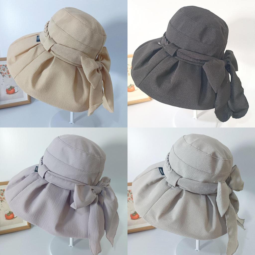Elegant Floppy Beach Hat For Women With Sun Protection And Foldable Design