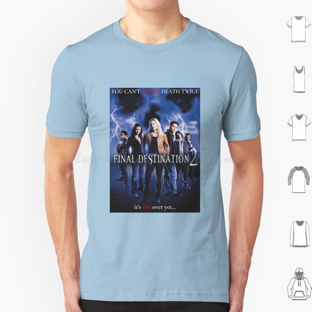 T-shirt Final Destination 2 Uomo Donna Bambini 6xl Film Final Destination Cinema Horror Suspense Final Destination 2 Avventura Paura