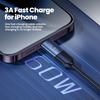 Toocki 4 in 1 Cable USB Type C to USB C / Lightning 60W 3A Fast Charging for Samsung Xiaomi Huawei Realme PD 27W Lightning Cabl