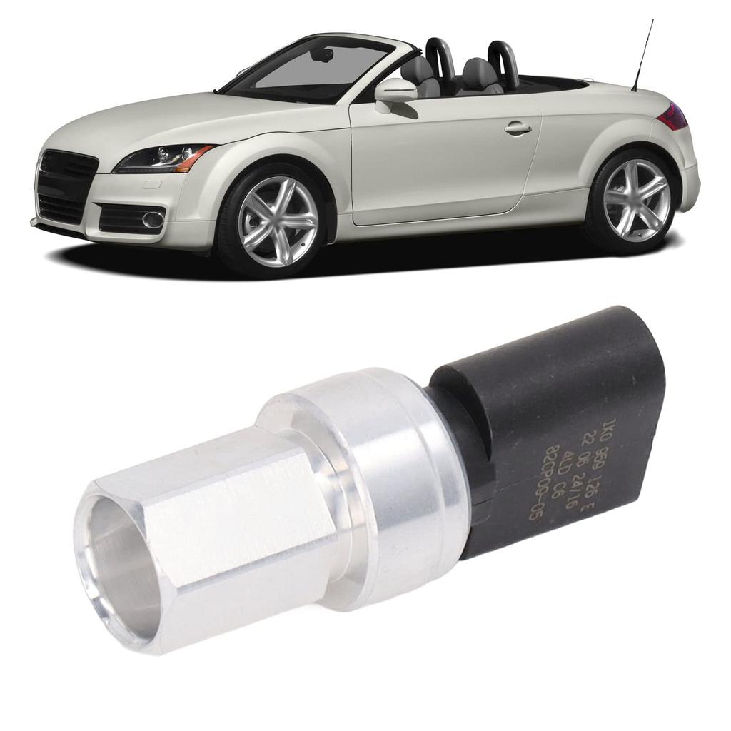 Yctze Air Conditioning Pressure Switch Sensor 1K0959126E Automotive Air Conditioning Pressure Cycle Swit19188191 1K0959126A AC Pressure Sensor Air