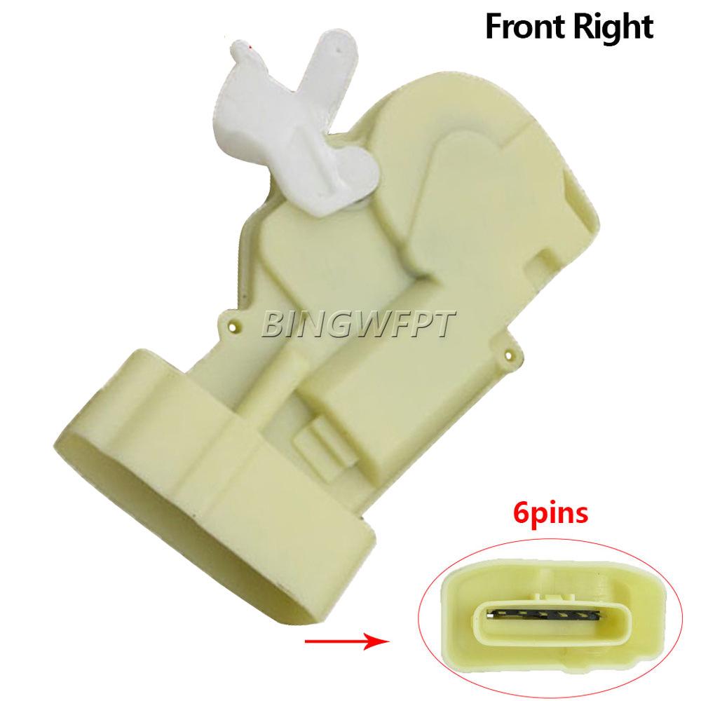Full Set 4-Pin/6-Pin Door Lock Actuator for Toyota Lexus (Rear/Front)