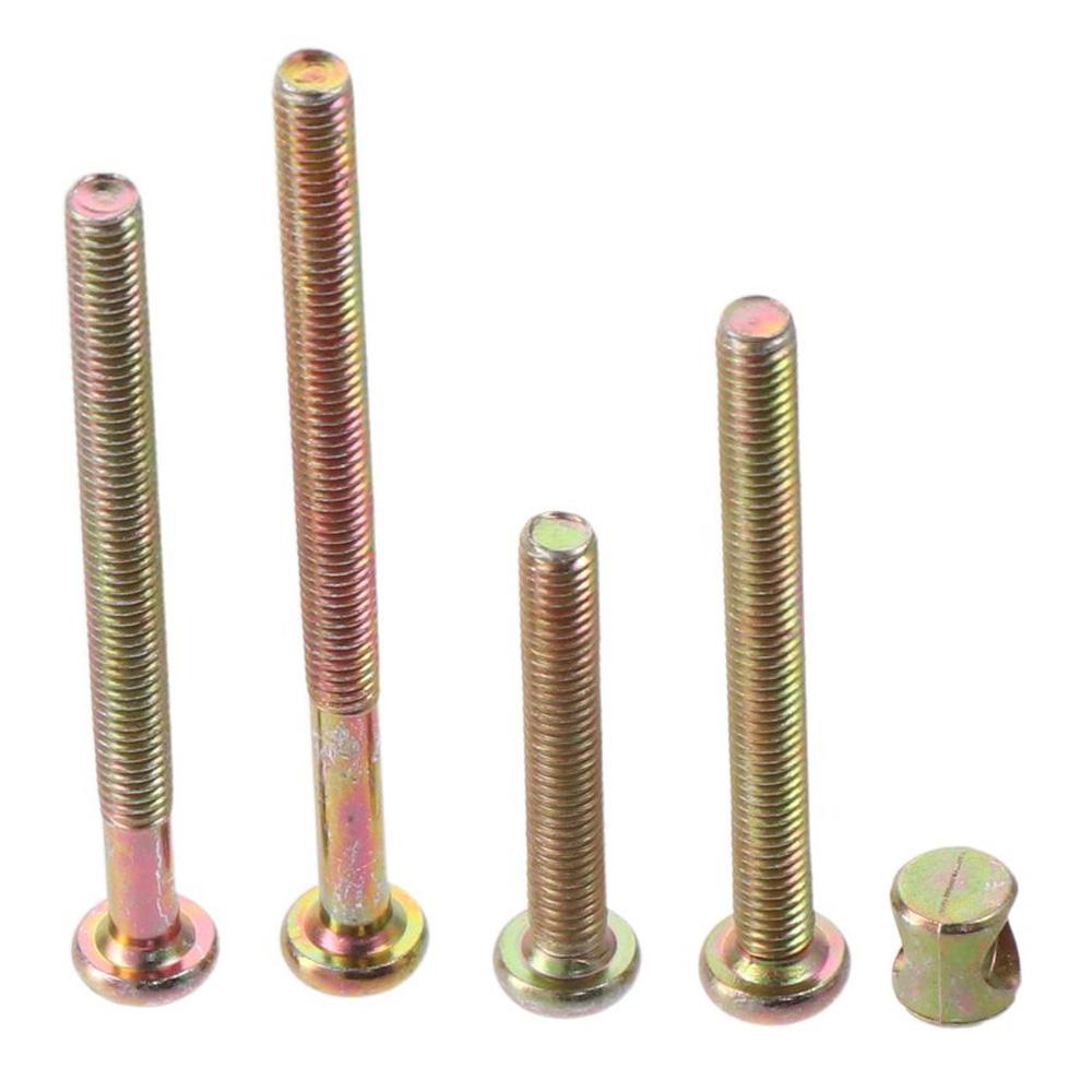 50 adet Altıgen Tahrik Cıvata Somun Kiti Somun ve Cıvata Çeşitleri Setleri Beşik Ranza Mobilya Karyolası