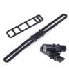 1 Set Fahrräder Silikonband Radfahren Lenkerhalter Halter Elastikband Bandagen Gürtel Fahrräder Licht Ersatzhalterung