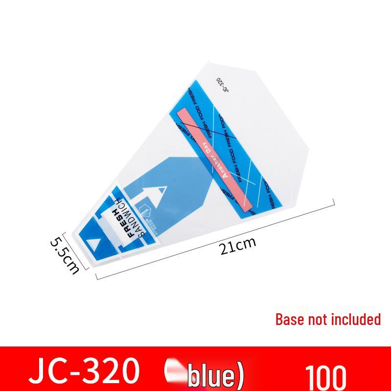 Disposable Transparent Sandwich and Cake Packaging Bag