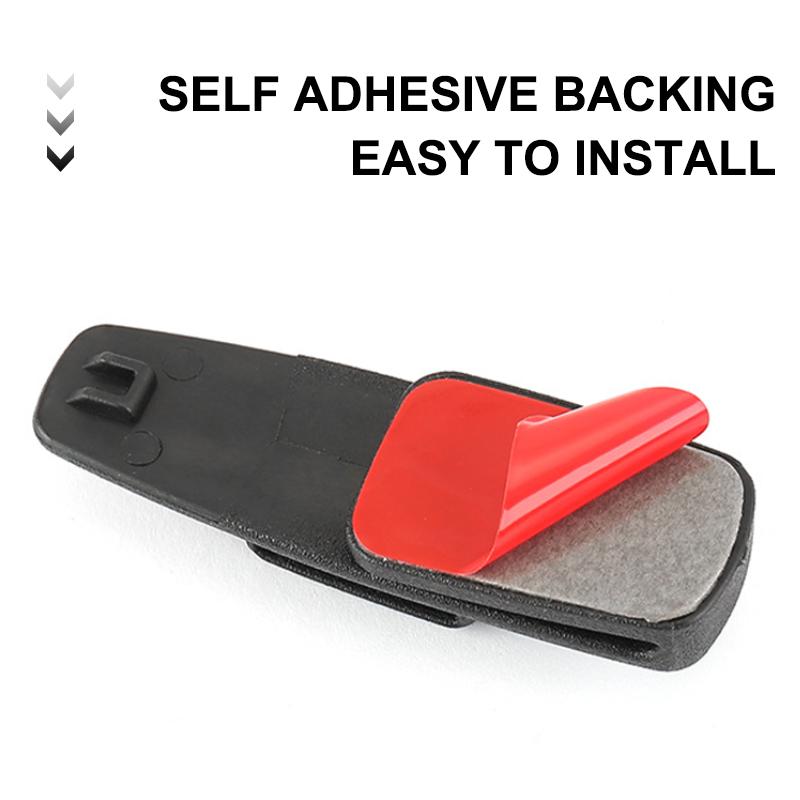 SEAMETAL 2pcs Car Safety Belt Clips Seat Belt Buckle Car Styling Safety Stopper Belt Clips Adjusting Clip