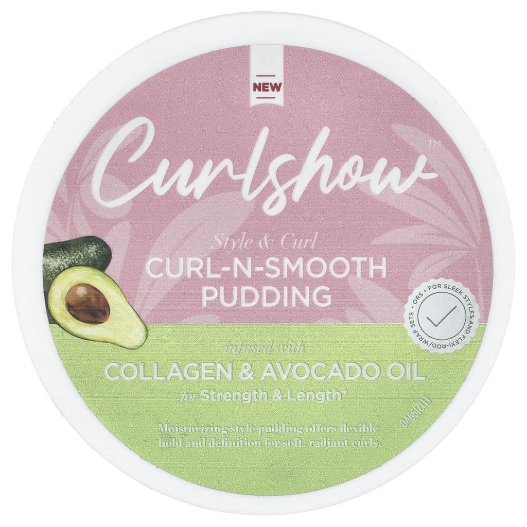 ORS, CurlShow™, Curl-N-Smooth Pudding, 12 Oz (340 G)