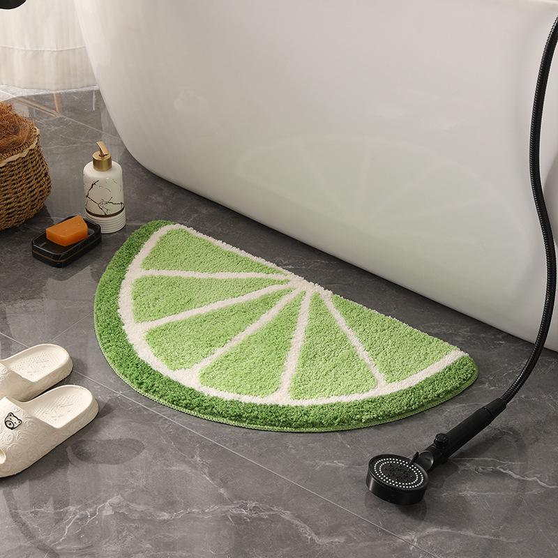 Cartoon Cat Head Absorbent Non-slip Bathroom Mat