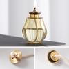 1Pc Glas Vintage Wohnkultur Innenbereich Laterne Kammer Öllampe 100ML Kerosinlampe