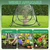 Pop-Up Gewächshaus Outdoor Indoor Gartenbau Pflanzen Blumenhaus Warmraum Tragbares Mini-Gewächshaus Faltbares Wasserdichtes Gewächshaus