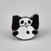 Panda Pins Backpack Pins Alloy Enamel Brooch Funny Panda Brooch Cowboy Badge Pin for Bookbags Clothes Jackets Hat Decor