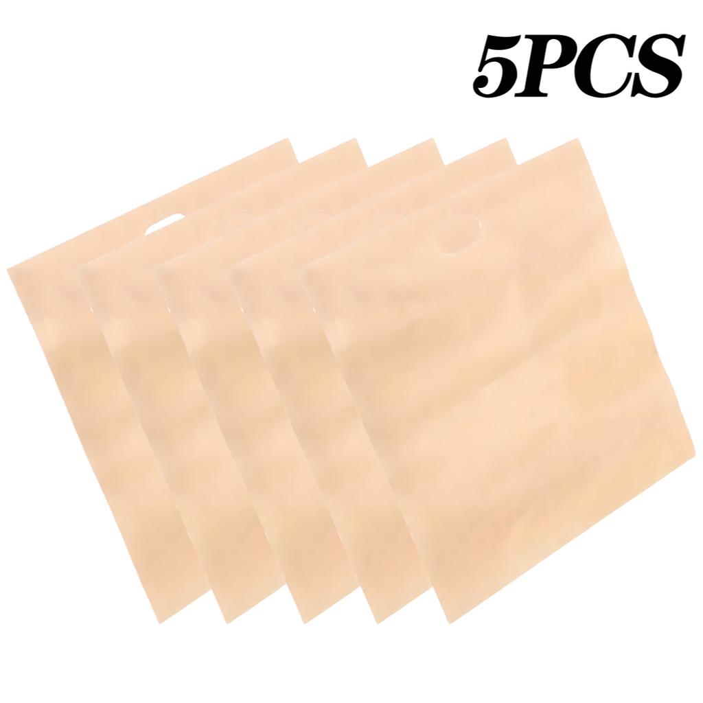 Beżowa Torba na Toster Torby do Mikrofalówki Torba na Toster na Kanapki Grillowane z Serem Wielorazowy Organizer na Przekąski Organizer Kuchenny