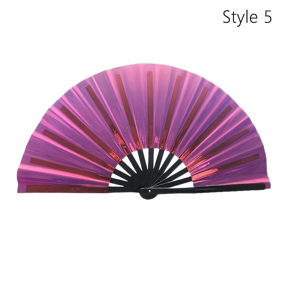 Foldable Tai Chi Fan Ten Inch Kung Fu Folding Fan  for Line Dancing, Parties, and Events