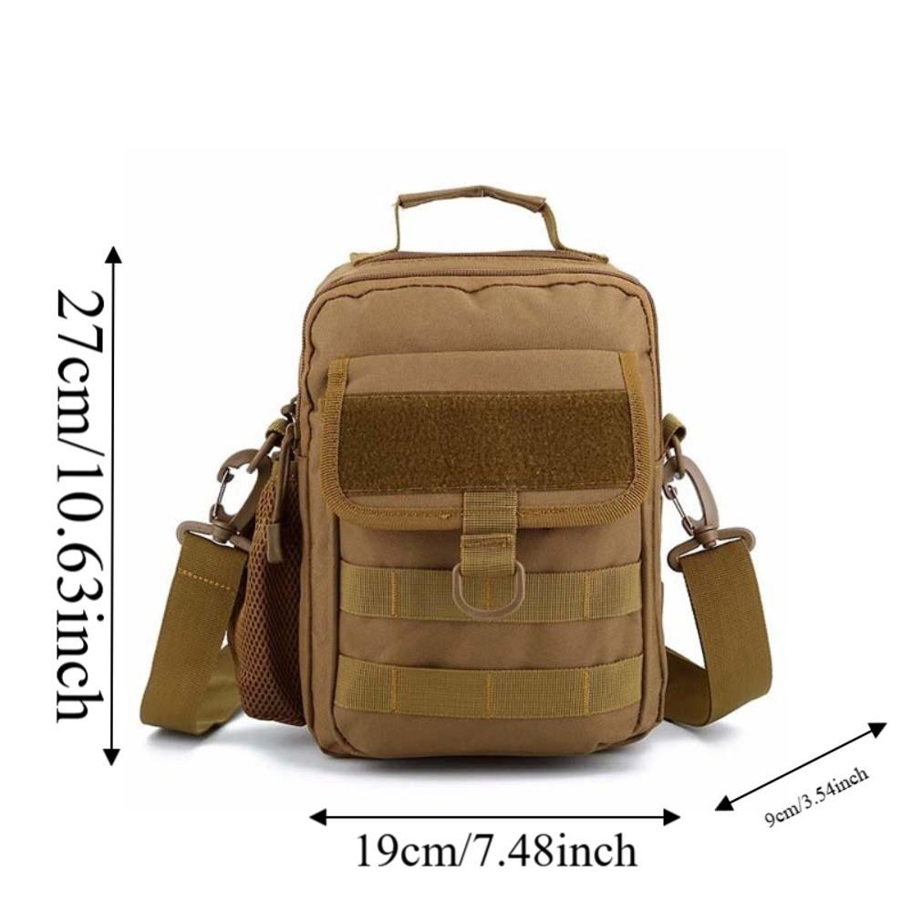 Large Capacity Nylon Chest Bag Wear-Resistant Minimalist Men's Multi-functional Sports Satchel Handbag Lightweight