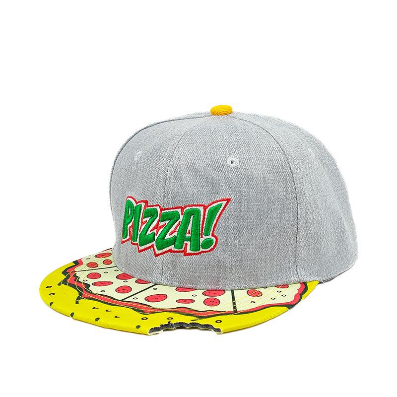 Unisex Letter Embroidery Watermelon Printing Hip-hop Hats Outdoor Adjustable Casual Baseball Caps Sunscreen Hat