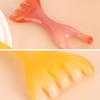 Head Scalping Massage Tool Comb For Hair Head Face Eye Neck Plastic Body GuaSha Tool Relieve Stres Promote Lymphatic Circulation