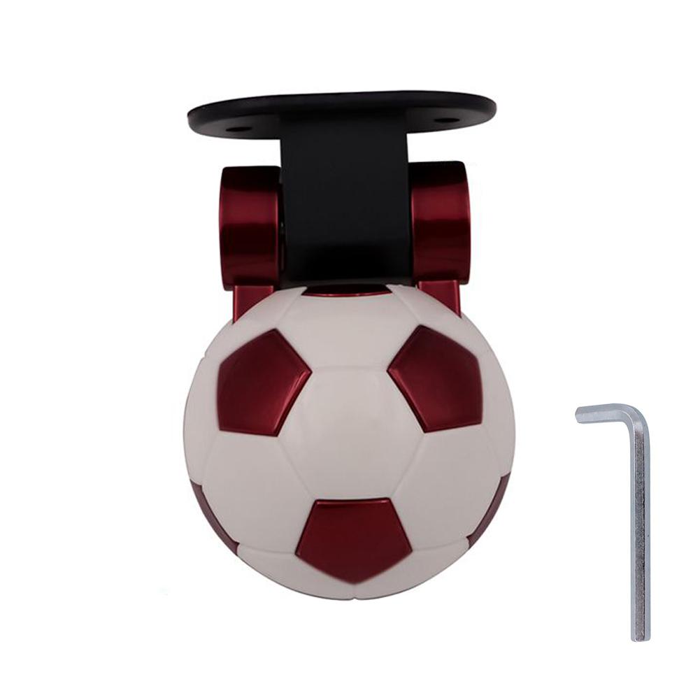 Universal Car Tow Hook, Soccer Football Shaped Decorative Tow Hook, Front And Rear Bumper Safety Tow Hook With 6-point Wrench