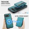 2 in 1 Detachable Magnetic Cards Solt Wallet Leather Case for Google Pixel 10 Pro XL 9A 9 8 8A 7A 7 Shockproof RFID Stand Cover