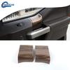 2X Car Inner Door Handle Panel Trim Decor Cover For Ford F150 2Door Wood Grain