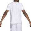 Adidas Letter Print Round Neck Short Sleeve T-Shirt Men Tops White IC1861
