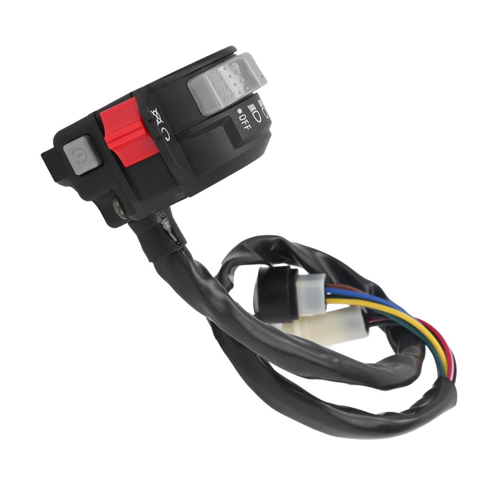 Left Handle Handlebar Switch Light Start Button Replacement for Yamaha Moto 4 225 2x4 1986