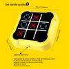 1Pcs Tic-Tac-Toe Board Games For Adults Kids Montessori Puzzle Table Game Chess Set Portable Portable Table Games Tic-Tac-Toe