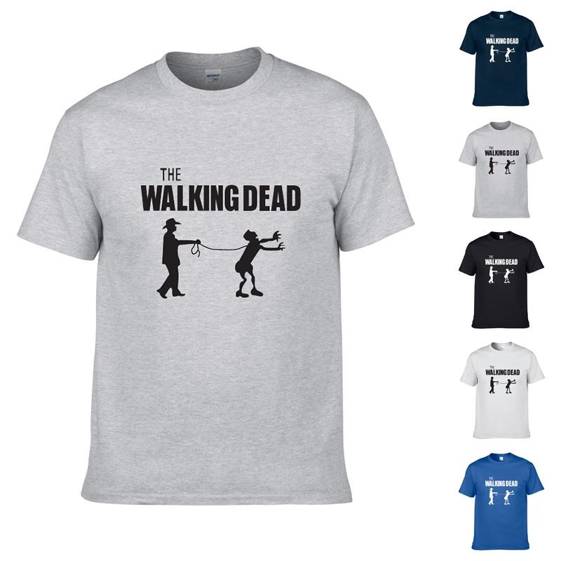 Walking Dead The Men Short Sleeve Cotton Casual T Shirt Tops Tee Tshirt