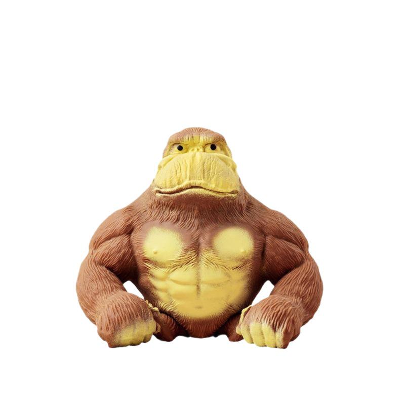 King Kong Stress Relief Squishy Toy – Fun Pressable Decompression Delight