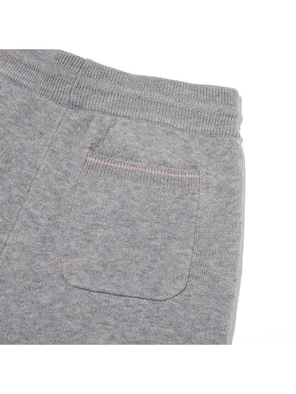 KIRSH Kids Jacquard Knit Pants [Melange Gray]