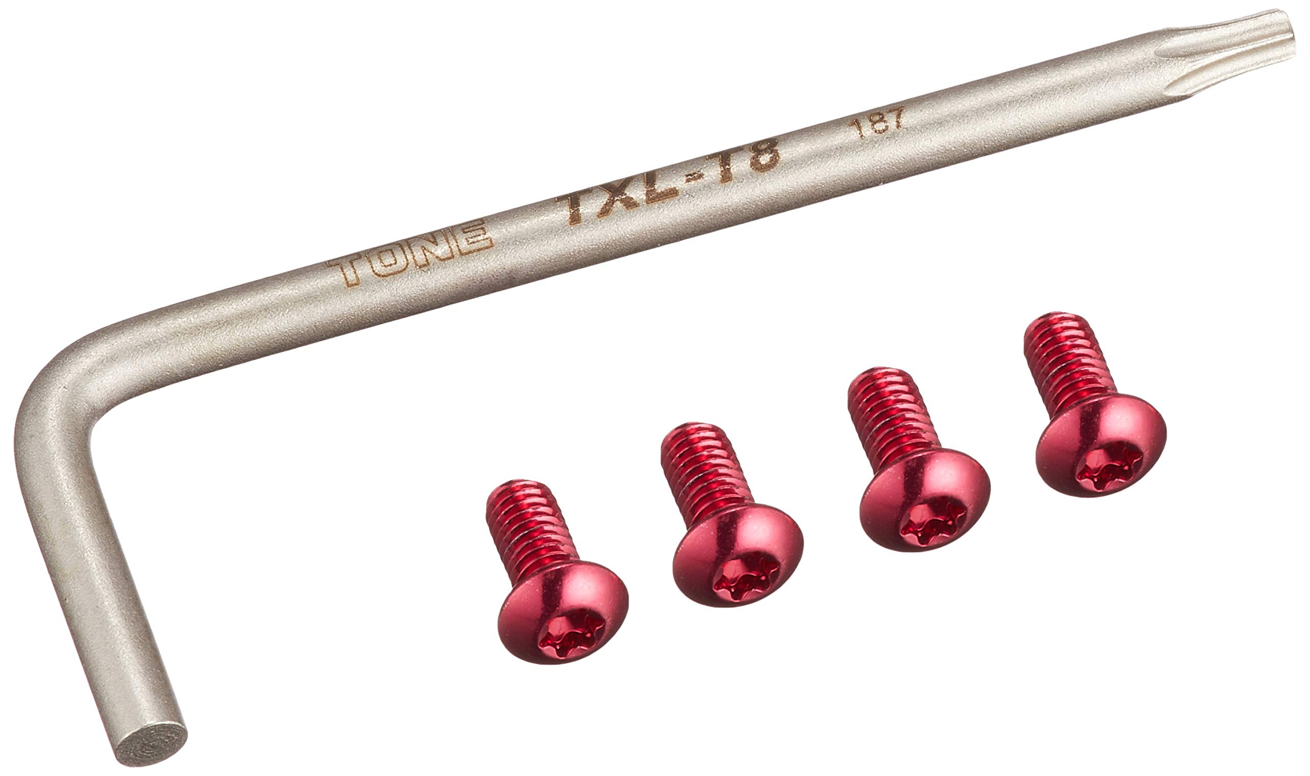 

НАБОР болтов GILD с отверстием Torx Красный [Тип цвета] GI-305R