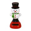 Car Ornament Creative Solar Swing Doll Shaking Santa Claus Gift Cartoon Christmas Gifts Car Decoration for Children