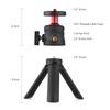Multifunctional Smartphone Video Kit Including   Phone Tripod Mount with Dual Phone Holders 4 Cold Shoe Mounts + Desktop Tripod for Vlog Live