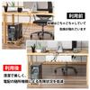 Souyuukai Cable No Drilling Cable Tray for Under Cable Cable Cable Outlet Cable Wire Cable Cable Under Desk Cord 43cm 1 Tray, Black, Required, Desk,