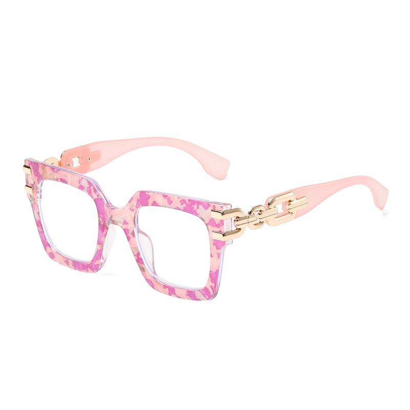 

Модные квадратные очки Rhaegal с защитой от синего света для женщин, новый дизайн, металлические очки-цепочка для здоровья глаз