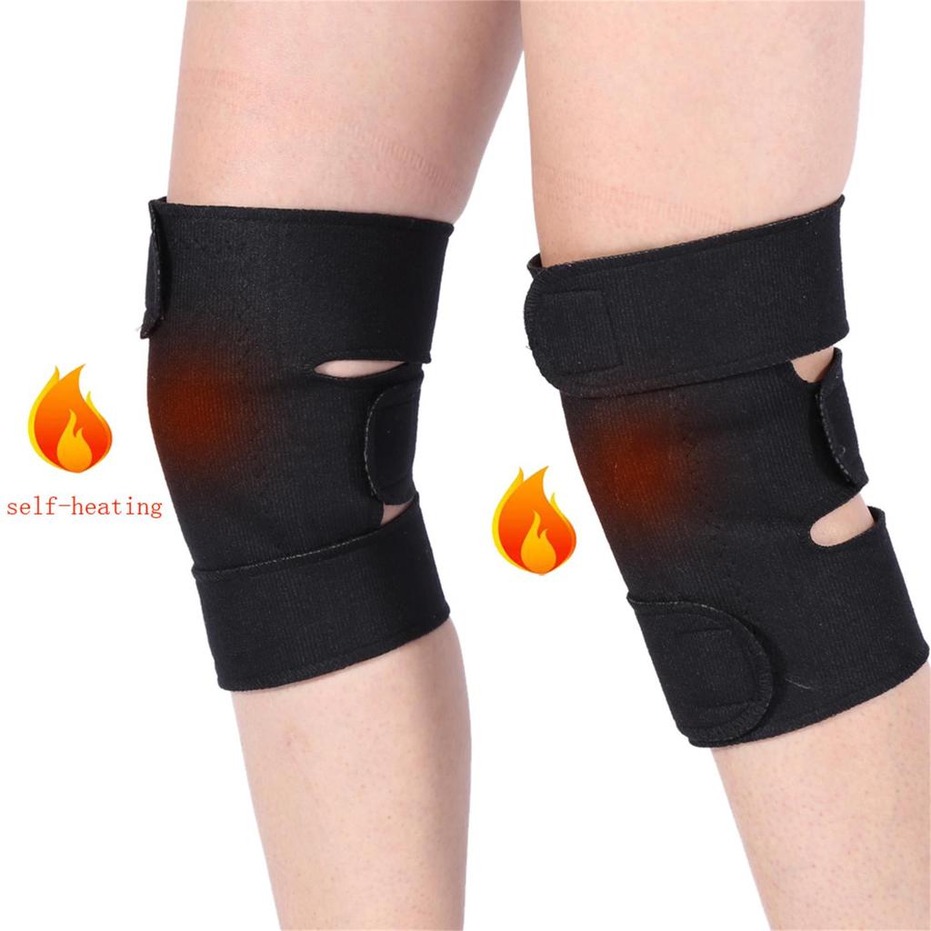 1 Pair of Self-heating Knee Brace Joint Brace Support Patella Knee Brace Pads