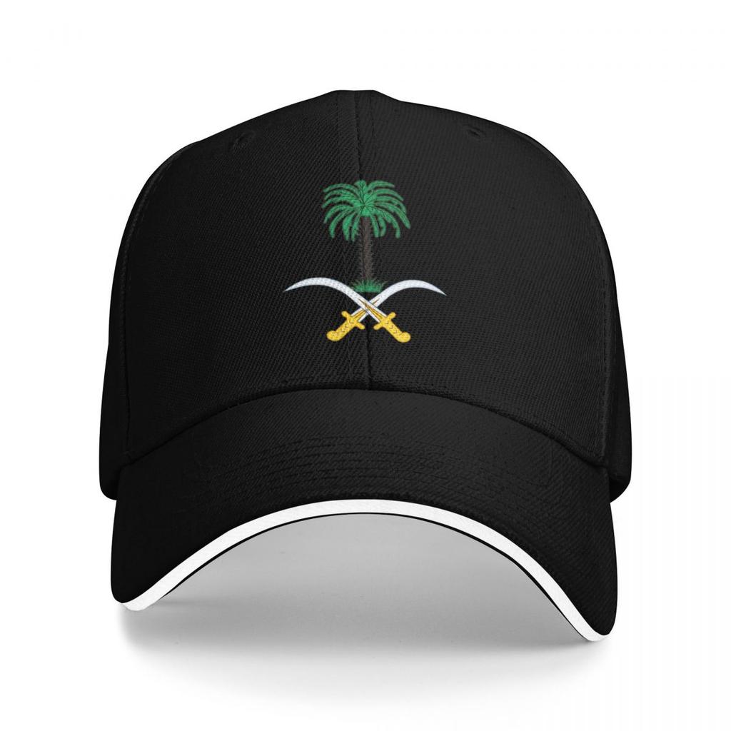 Wappen von Saudi-Arabien Baseballkappen Snapback Baseballmützen Atmungsaktiv Lässig Kappe Outdoor für Männer und Frauen