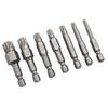 High Hardness Screwdriver Bits 12 Point Alloy Steel