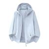 UPF10 + Ice Silk Sunscreen Clothing Women's Summer Outdoor UV Protection Sunscreen Clothing Skin Clothing Couple Jacket Men's