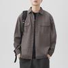 New Spring and Autumn Japanese Retro Men's Long-sleeved Shirt Work Jacket Loose Casual Shirt