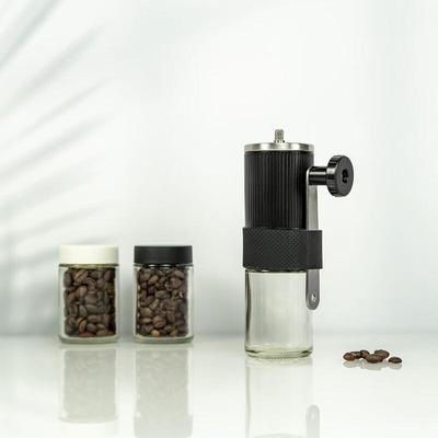 Tragbare manuelle Kaffeemühle mit Keramikmahlwerk
