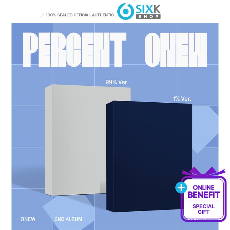 

[Попереднє замовлення]ONEW(SHINEE)- 2-й Альбом [Відсоток] Фотобук Версія. (+Онлайн-вигода) 2EA SET / POB APPLE MUSIC