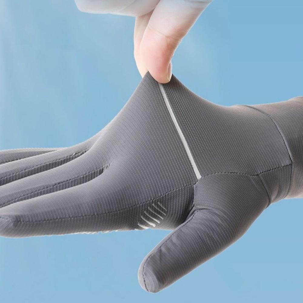 Highly Elastic Sunscreen Gloves Anti-UV Riding Driving Gloves New Driving Mittens Surf