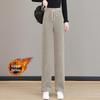 Woodpecker Women's High-Waist Fleece Lined Wide-Leg Pants Autumn/Winter 2025