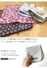 hiorie Handkerchief Floral Gauze Made in Set of Geometric Charcoal Towels, Towels, Japan, Thin, Quick-Drying, 2,
