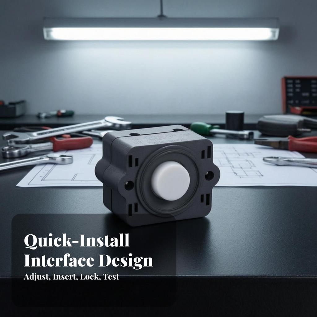 Universal Low Profile Pressure Switch for Diaphragm Pump Integration