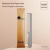 Custom Kraft Paper Disposable Comb for Hotel & B&B Guestrooms