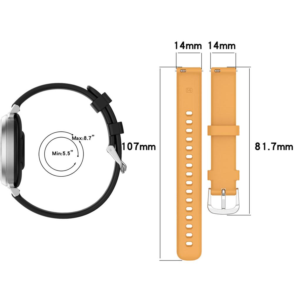 Replacement Silicagel Soft Strap Wrist Watch Band Strap Bracelet For Garmin Lily Active/Lily2 Smartwatch Silicone Correa Reloj Belt