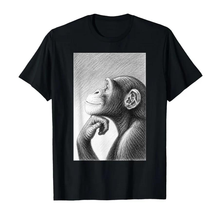 Funny Lion Monkey Meme brainrot Rage Bait Tshirt For Men Women 100 Cotton T Shirts Short Sleeve Tops 05013