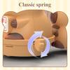Plastic Capybara Clockwork Toy Kawaii Magnetic Connection Four Capibara Wind Up Doll Cute Things Interactive Educational Gift